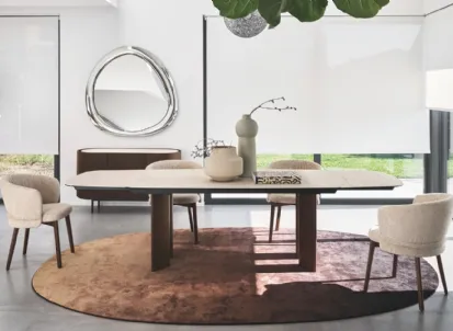 Sedia imbottita Vanilla di Calligaris