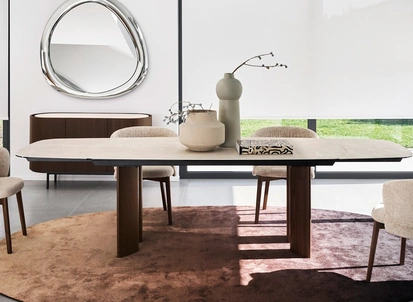 Sedia Vanilla in tessuto di Calligaris