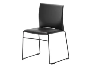 Sedia in ecopelle Web di Veneta Cucine