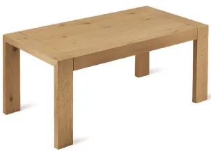 Tavolo moderno in legno massello con piano allungabile Alik di Veneta Cucine