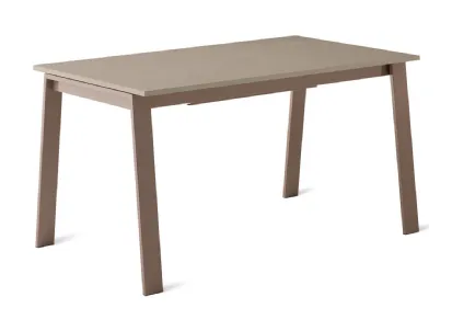 Tavolo allungabile moderno in laminato e metallo Alpha di Veneta Cucine