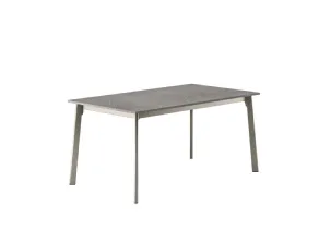 Tavolo Ares con piano in laminato e base in metallo di Veneta Cucine