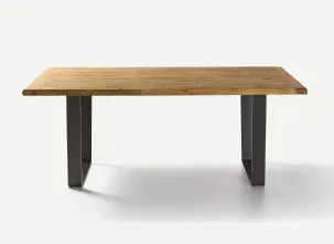 Tavolo Cocoon in legno secolare di Nature Design