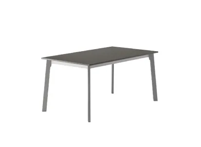 Tavolo Crono con piano in laminato e struttura in metallo di Veneta Cucine