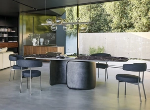 Tavolo allungabile Mellow in Ceramica di Bonaldo