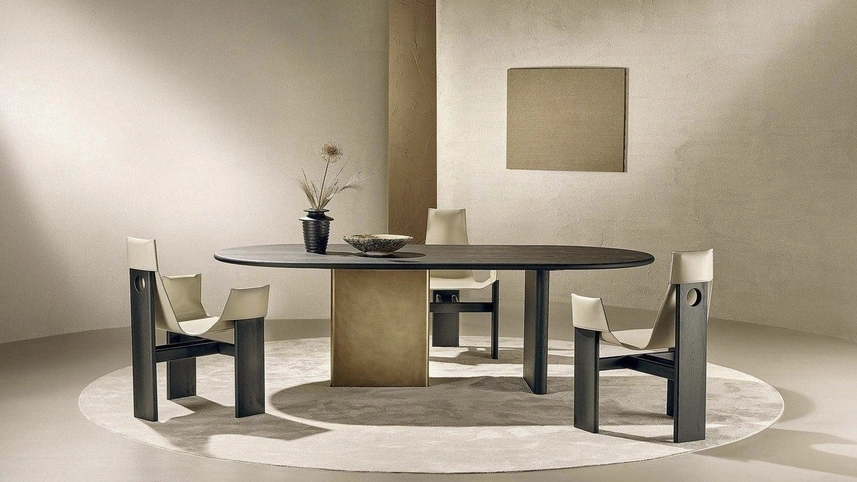 Tavolo in legno di Frassino Monolith di Nature Design