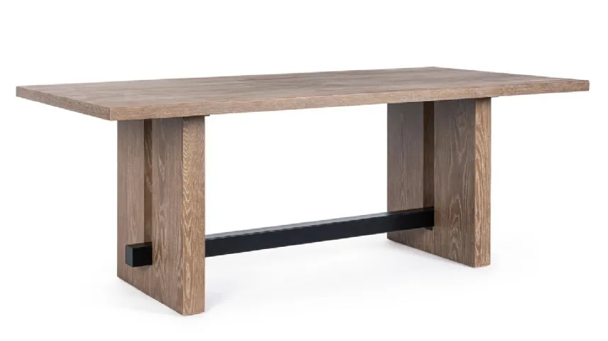 Tavolo Monroe in legno di quercia di Bizzotto