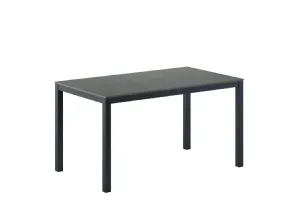 Tavolo allungabile Olimpo Caranto con piano in ceramica e struttura in metallo di Veneta Cucine
