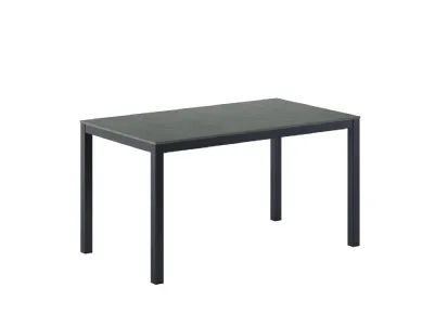 Tavolo allungabile Olimpo Caranto con piano in ceramica e struttura in metallo di Veneta Cucine