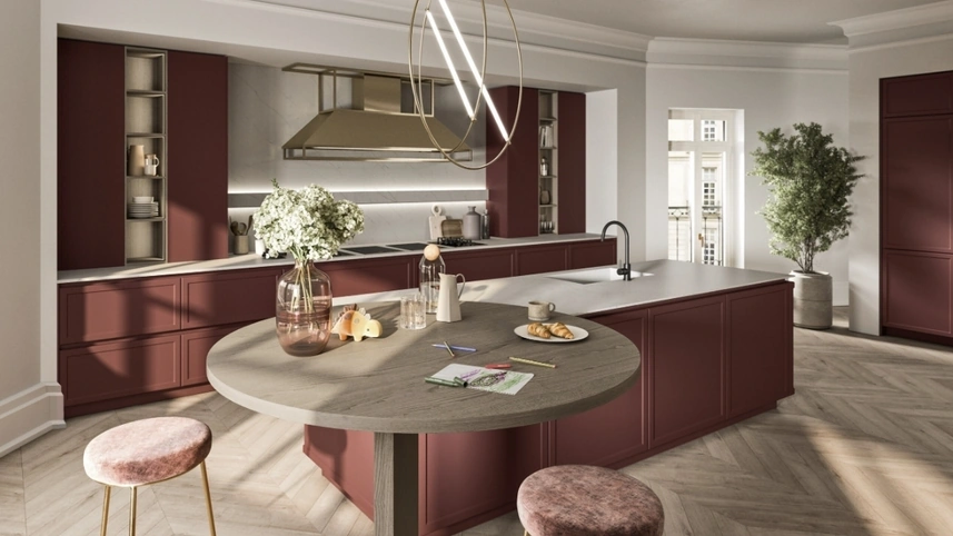 Tavolo snack Plana di Snaidero