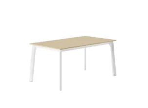 Tavolo da cucina Poseidone con paino in laminato e struttura in metallo di Veneta Cucine