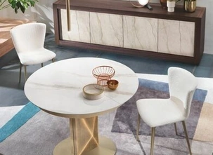 Tavolo Sabino Round di Riflessi