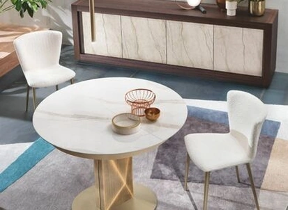 Tavolo Sabino Round di Riflessi