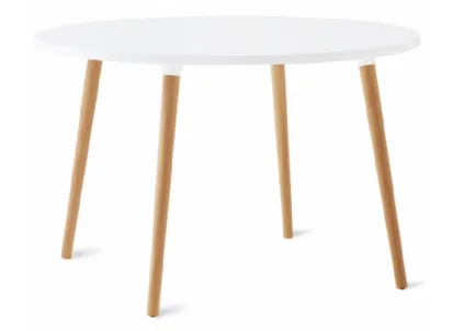 Tavolo Shangai con top in laminato e base in Faggio di Veneta Cucine