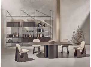 Tavolo Tide con top in frassino di Nature Design