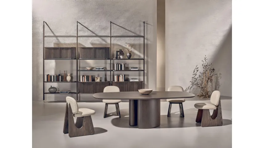 Tavolo Tide con top in frassino di Nature Design