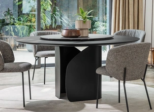 Tavolo rotondo Twins di Calligaris