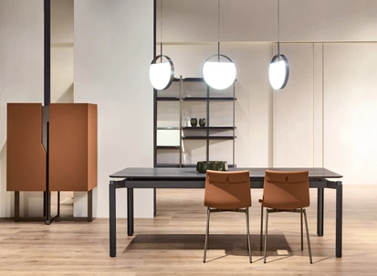 Tavolo Willow con piano in legno di Cantori