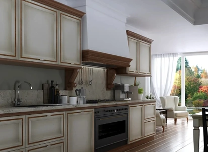 Cucina Classica lineare I Ciliegi composizione 06 di Le Fablier