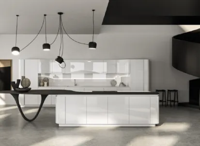 Cucina Design con isola Ola 04 di Snaidero