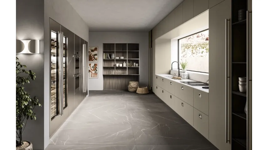 Cucina Design lineare Opera 02 di Snaidero