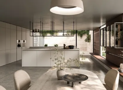 Cucina Design con isola Quadra 03 di Snaidero
