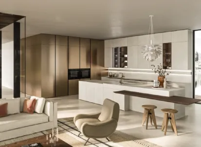 Cucina Design con isola Elementi 01 di Snaidero