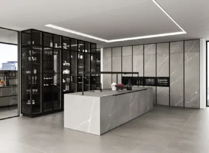 Cucina Design con isola Elementi 02 di Snaidero