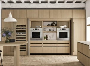 Cucina Design a scomparsa Quadra 02 di Snaidero