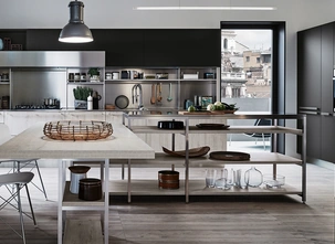 Cucina Moderna ad angolo Ethica di Veneta Cucine