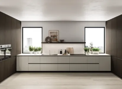 Cucina Moderna angolare Folio 01 di Snaidero