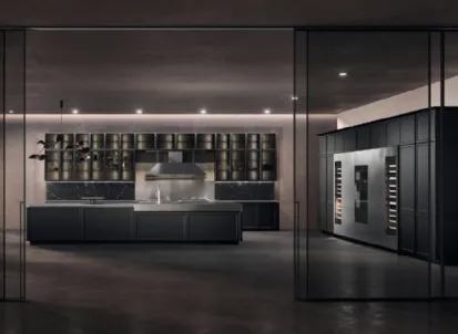 Cucina Moderna con isola Frame 02 di Snaidero