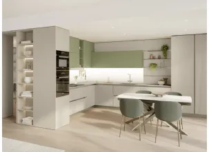 Cucina Moderna angolare Start-Time 10 di Veneta Cucine