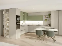 Cucina Moderna angolare Start-Time 10 di Veneta Cucine