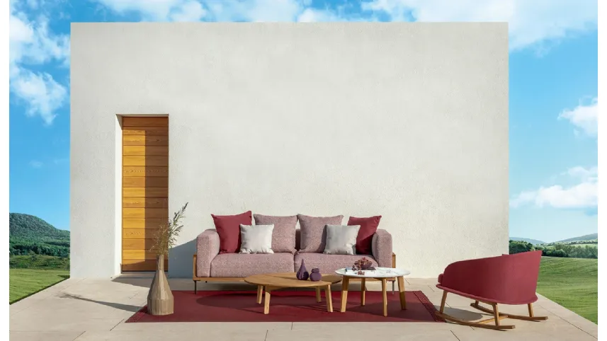 Arredo da esterno CleoSoft Wood di Talenti