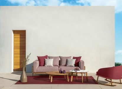 Arredo da esterno CleoSoft Wood di Talenti