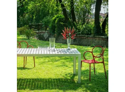 Tavolo Kalimba in alluminio di Driade