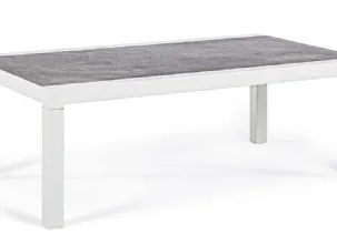 Tavolino da giardino Kledi con top in Ceramica di Bizzotto