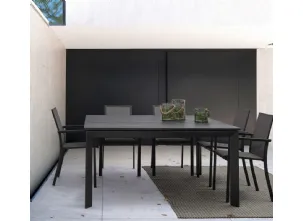 Tavolo da giardino Konnor in Alluminio di Bizzotto