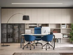 Armadio a muro per Archivio 01B in melaminico di Cinquanta3