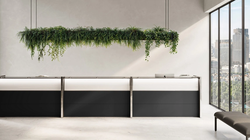 Bancone Reception Nice di Las Mobili