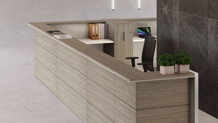 Bancone Reception Nice di Las Mobili