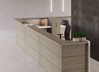 Bancone Reception Nice di Las Mobili