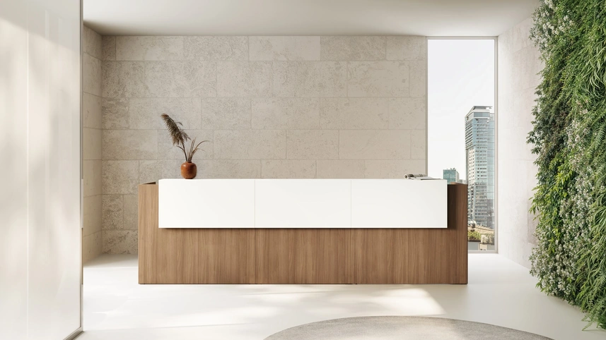 Bancone Reception Point di Las Mobili