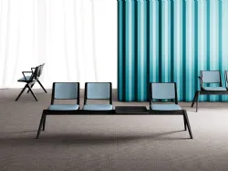 Seduta attesa F01 Bench di Las Mobili