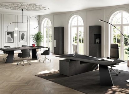 Scrivania direzionale Monolith di Las Mobili