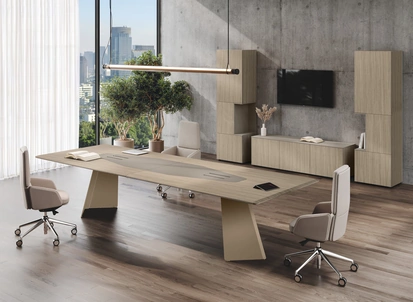 Scrivania direzionale Monolith di Las Mobili