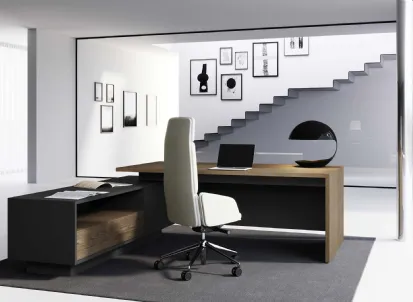 Scrivania direzionale Elite di Las Mobili