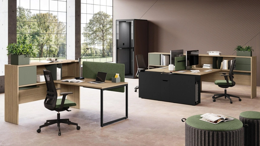 Scrivania operativa Sigma di Las Mobili