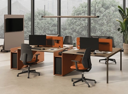 Scrivania operativa Sigma di Las Mobili